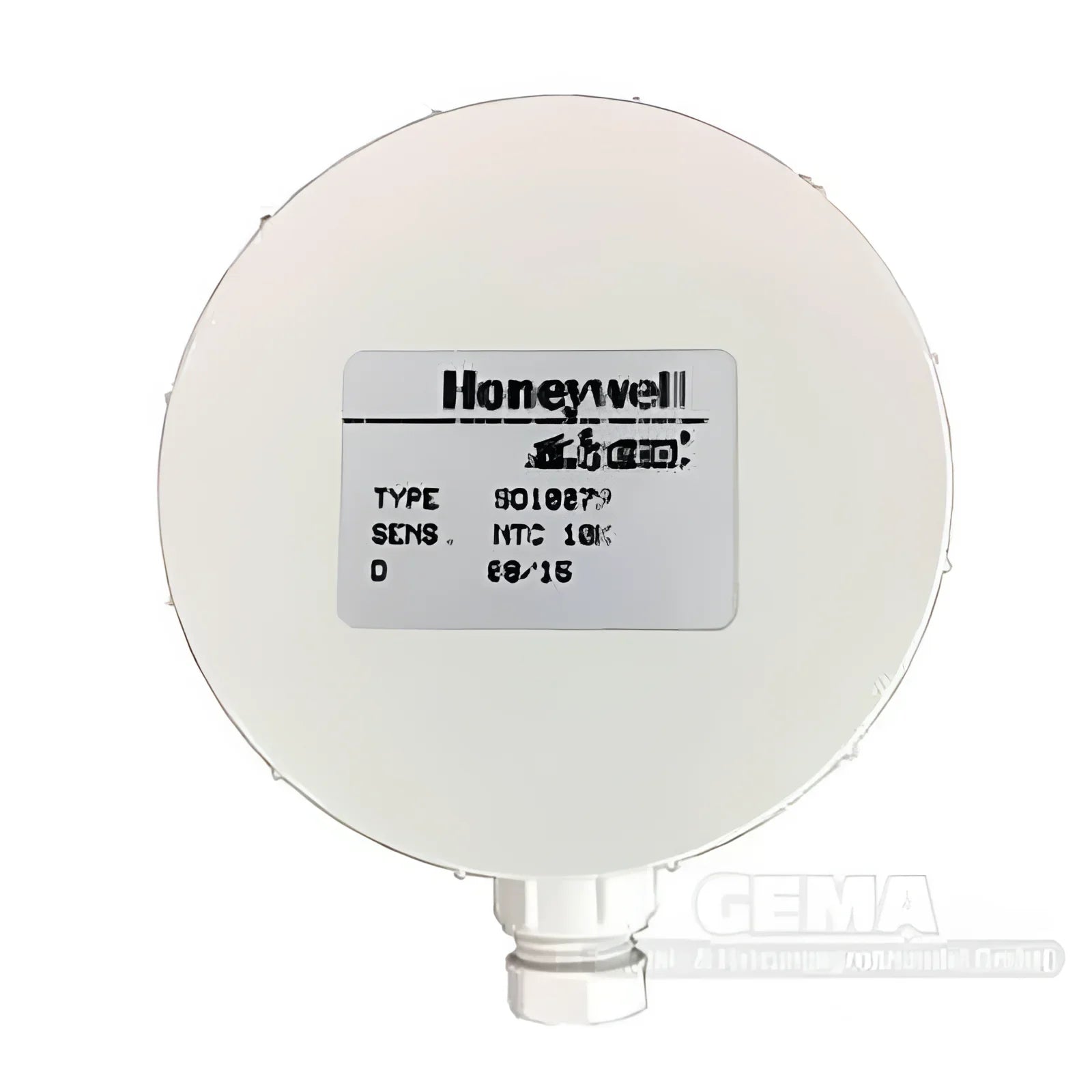 Runden, weißer Honeywell Außenfühler für Außentemperatur SO10079U bei Viadrus K4 Gasthermen