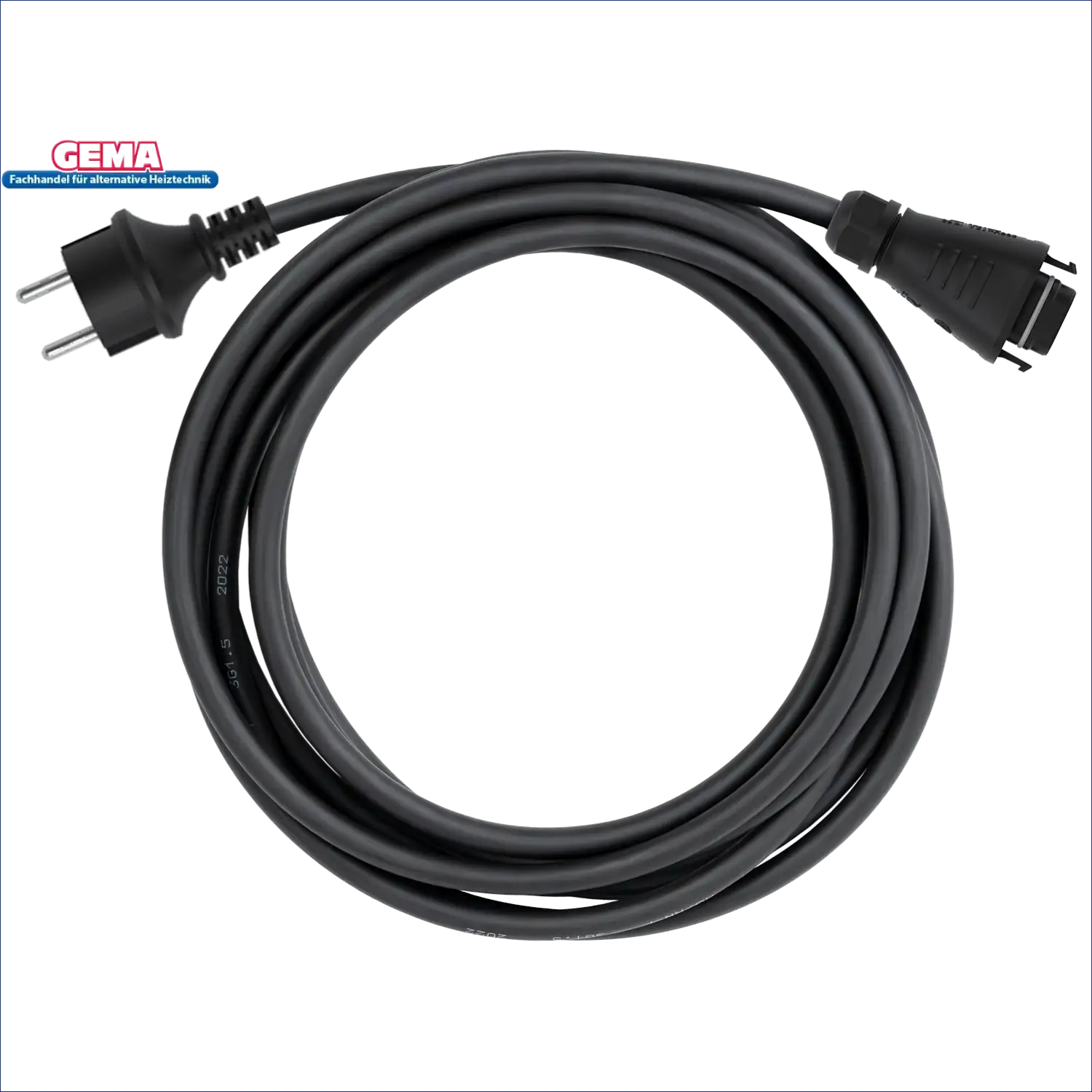 Schwarzes Field Connector mit Stecker und Steckdose Kabel für Mikrowechselrichter entwickelt