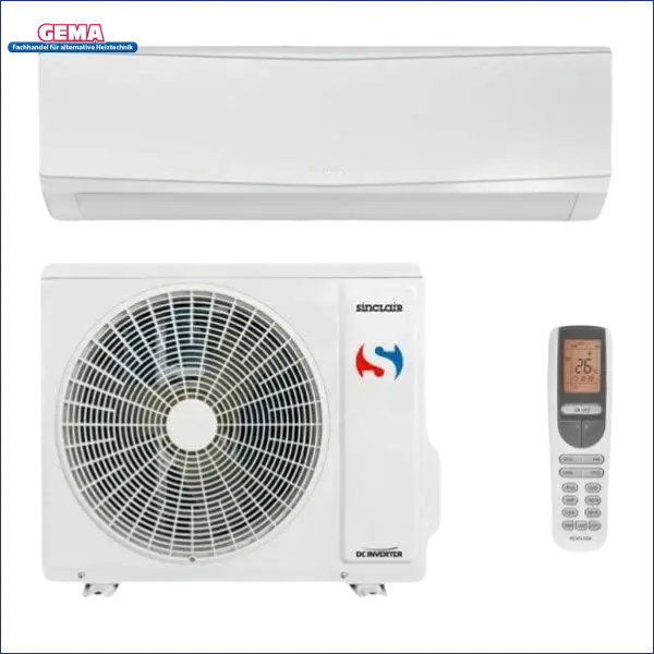 Weiße split Klimaanlage Keyon Serie mit Fernbedienung für effiziente Kühlung