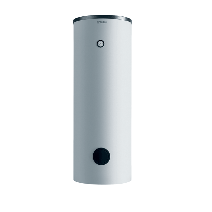 Vaillant uniSTOR VIH RW 200: effizienter Warmwasserspeicher für Einfamilienhäuser 🏠, ideal für Wärmepumpen 🌡️.