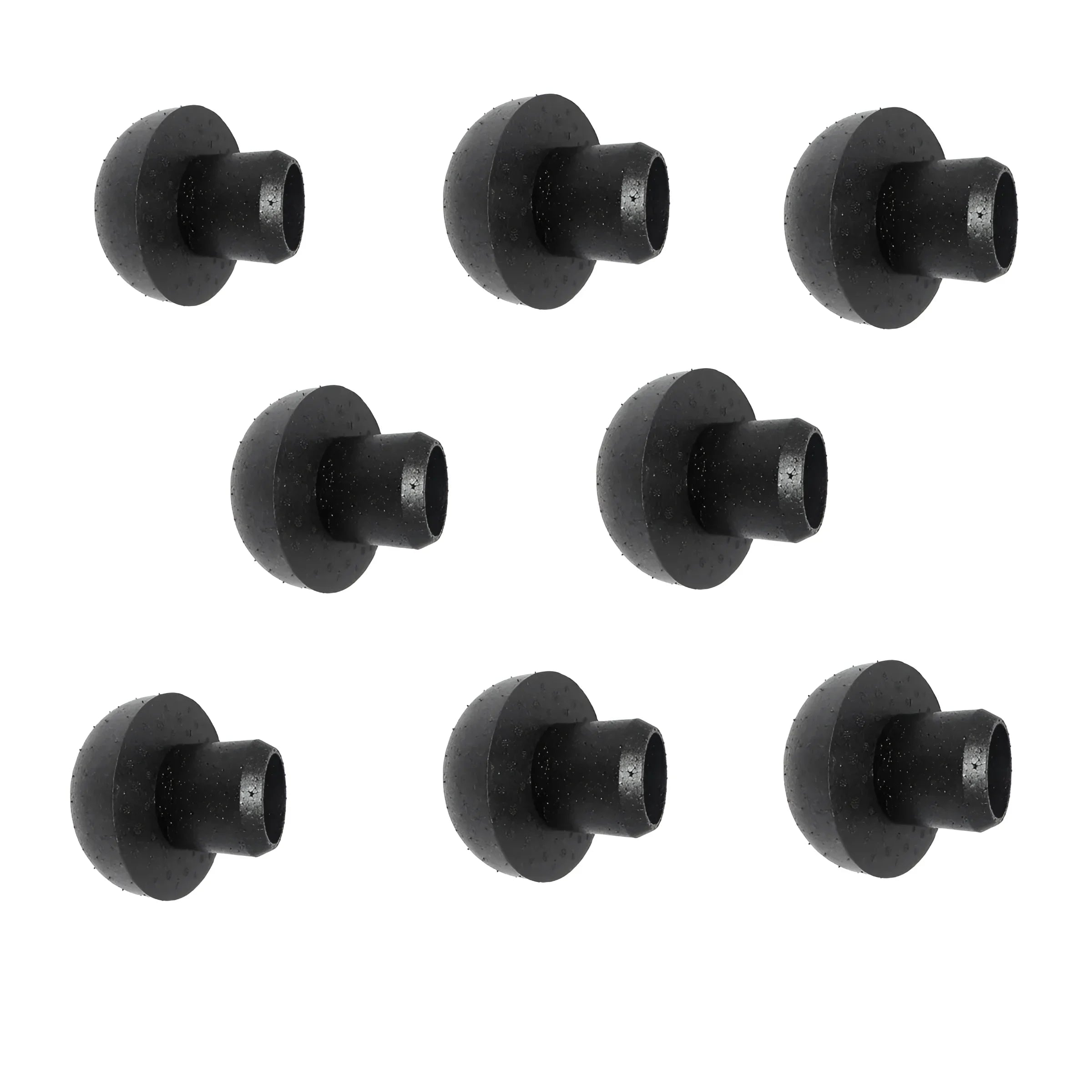 8x schwarze Pufferspeicher Isolierstopfen für 1½ Zoll Anschlüsse - Energieeffizienz 🚀❄️