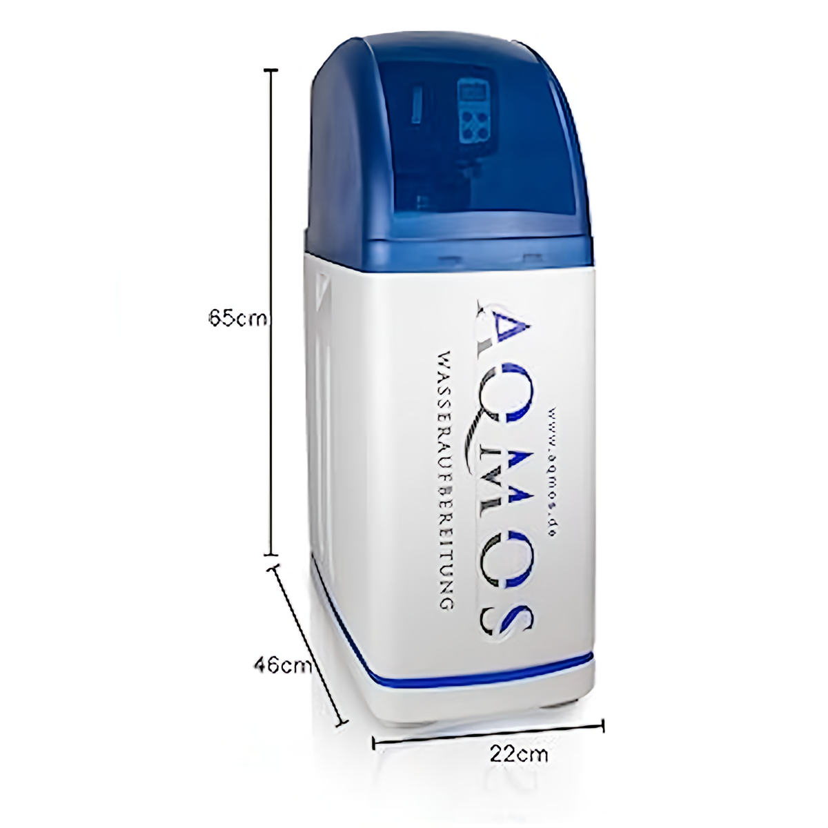 Wasserenthärtungsanlage - Entkalkungsanlage R2D2 - 72 mit 1" Anschluss-Set & Montageblock 1".