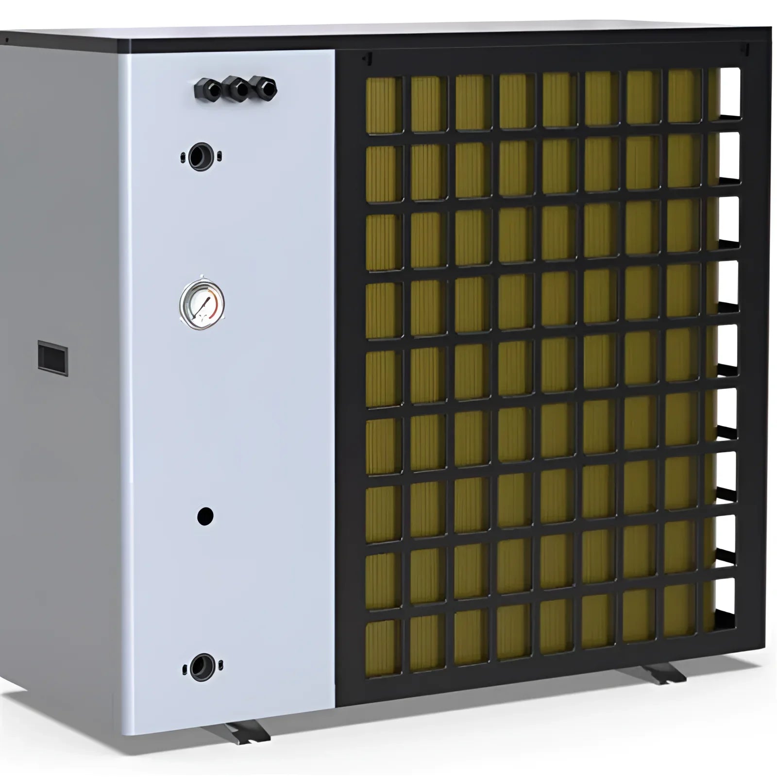 Industrieheizung mit Deher Airterm Monoblock Luft-Wasser-Wärmepumpe mit Panasonic Inverter