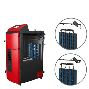 Effizienter Holzvergaser Attack SLX Lambda mit moderner Steuerung, ideal für umweltfreundliche Heizlösungen ♻️🔥