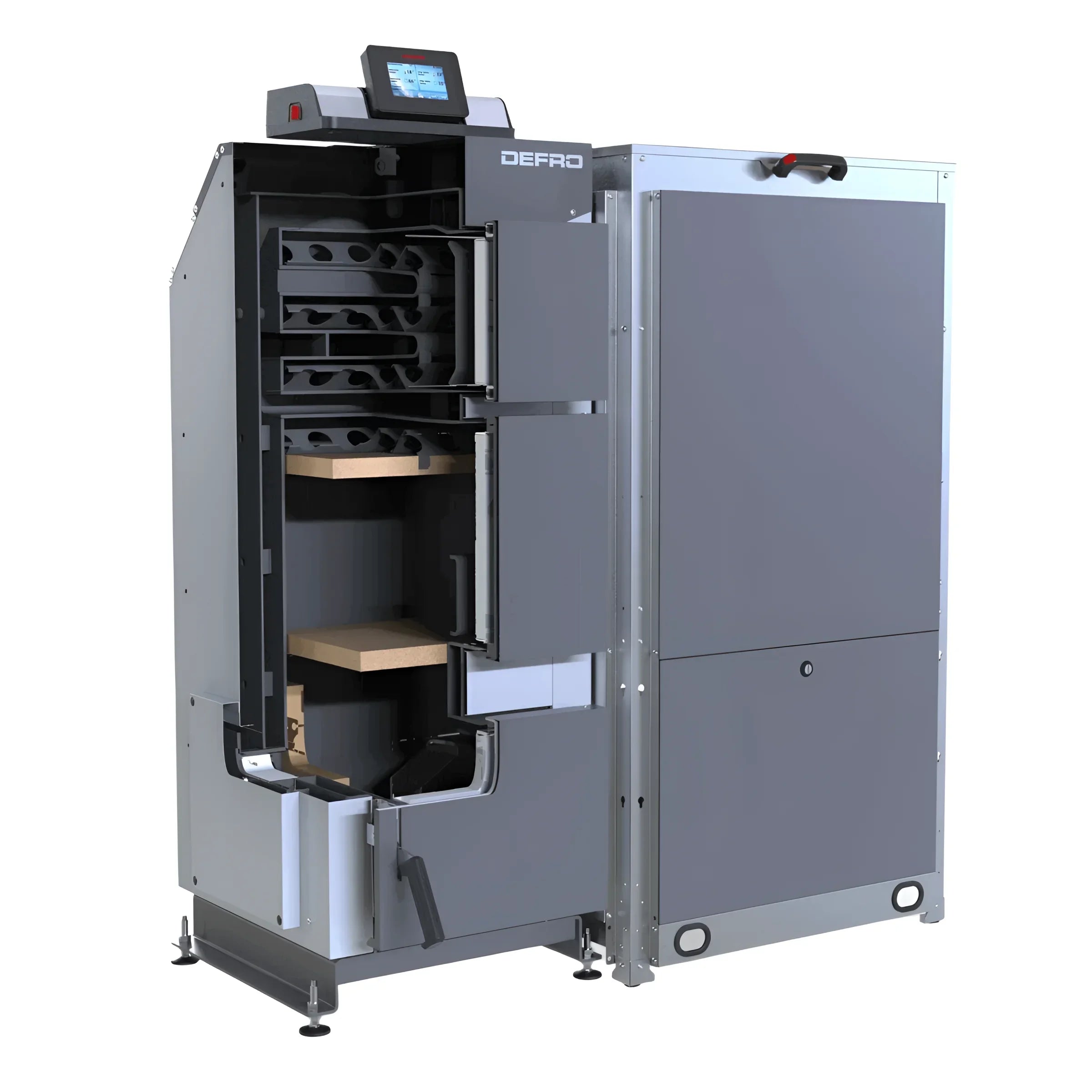 Defro Komfort Ekopell 25 kW Pelletkessel mit Digitalanzeige und flexibler Heizlösung 🔥🌲