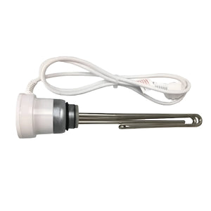 Heizstab für Trinkwasserspeicher 🔥 mit Kabel und stabiler Bauweise, ideal für Warmwasserbereitung.