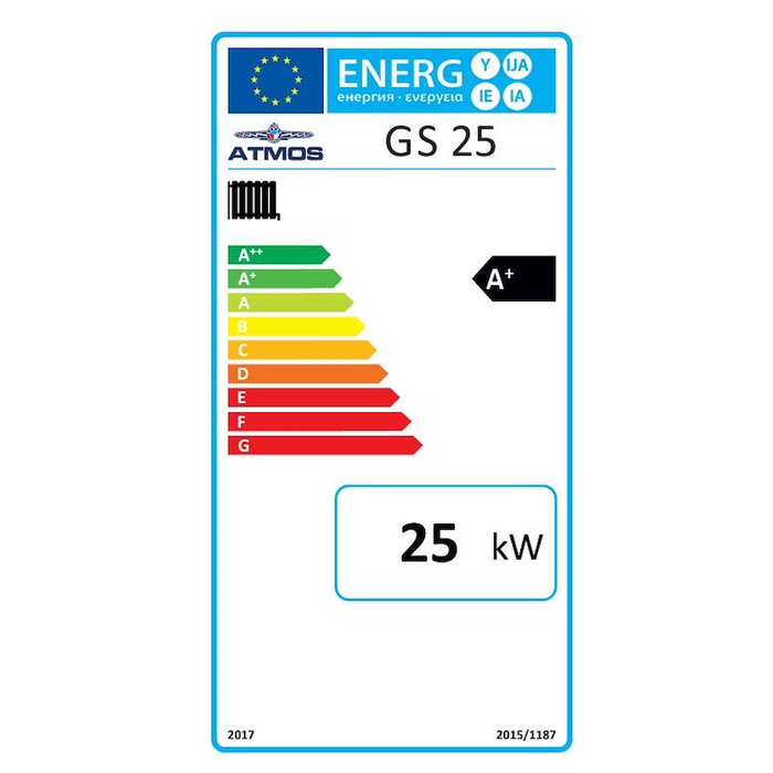 Kotao na drva Atmos -GS za čvrsta goriva