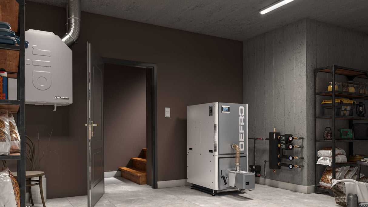 Effizienter Pelletkessel von Calori für nachhaltige Heizlösungen im modernen Haushalt