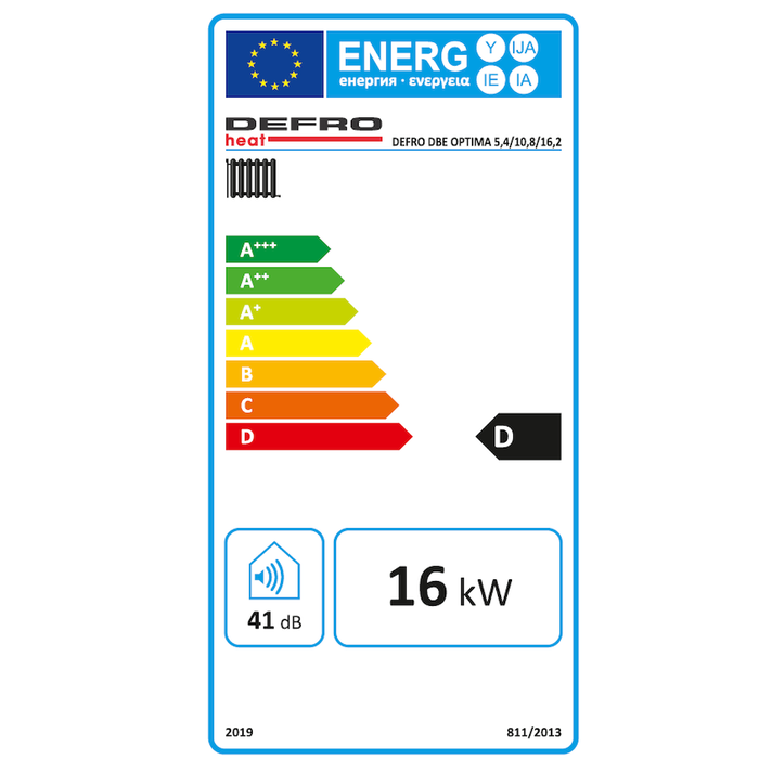 Električni kotao Elektroterm DBE Optima Defro Električno grijanje Centralno grijanje