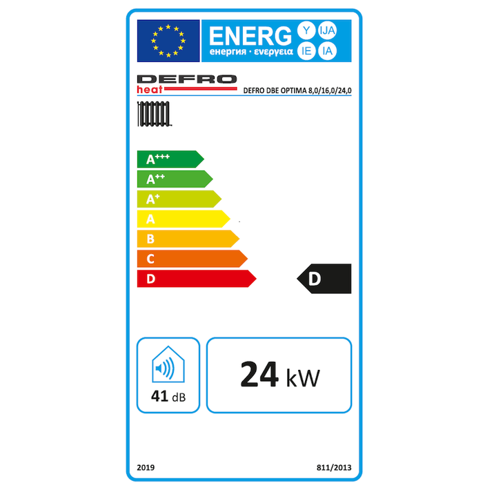 Električni kotao Elektroterm DBE Optima Defro Električno grijanje Centralno grijanje