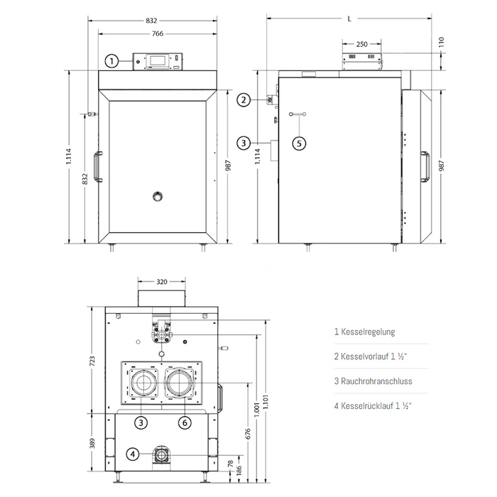 Drveni plamenik IBC GK 7 ekološki