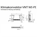 Klimakonvektor VNT WI-FI