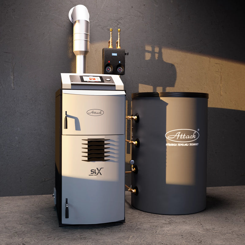Træforgasser 25 kW ATTACK SLX 25 Profi