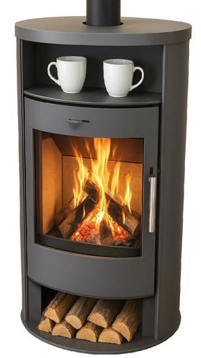 Moderner Kaminofen TORONTO für effiziente Wärme und stilvolles Design in Ihrem Zuhause