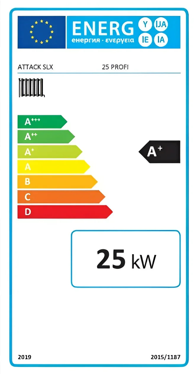 Holzvergaserkessel Attack SLX Profi 25 kW – Effizient und nachhaltig 🔥.