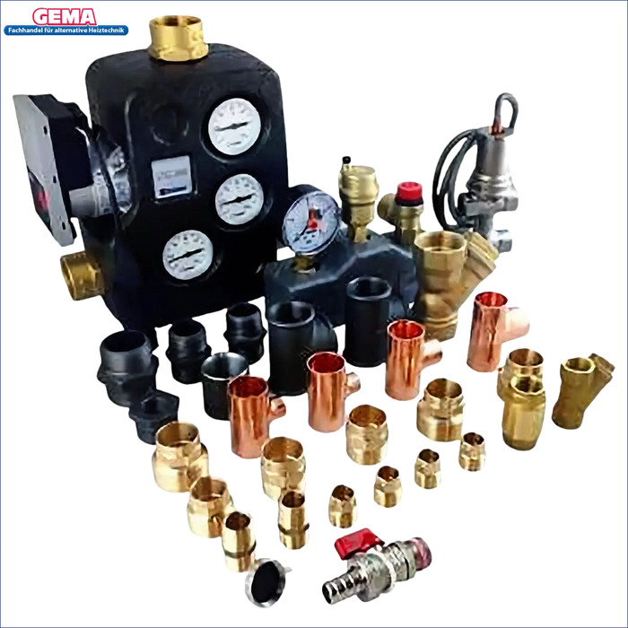 Alt-Text für Produktbild: Plumbing and heating components für Thermoflux Pelling Anschluss Paket