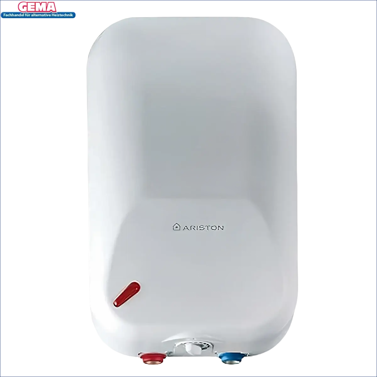 Weiße elektrische Warmwasserboiler Ariston Arks mit korrosionsfreiem Kunststoff und einfacher Installation