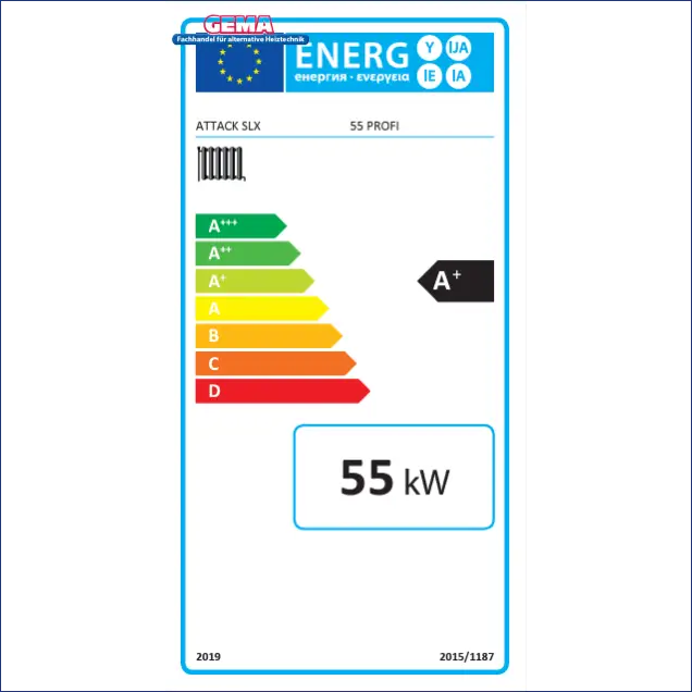 Attack SLX Profi Holzvergaser 40|45|50|55 kW - GEMA Shop