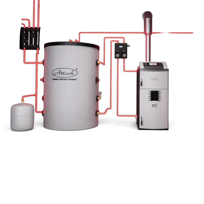 Rasplinjač drva 45 kW ATTACK SLX 45 Profi