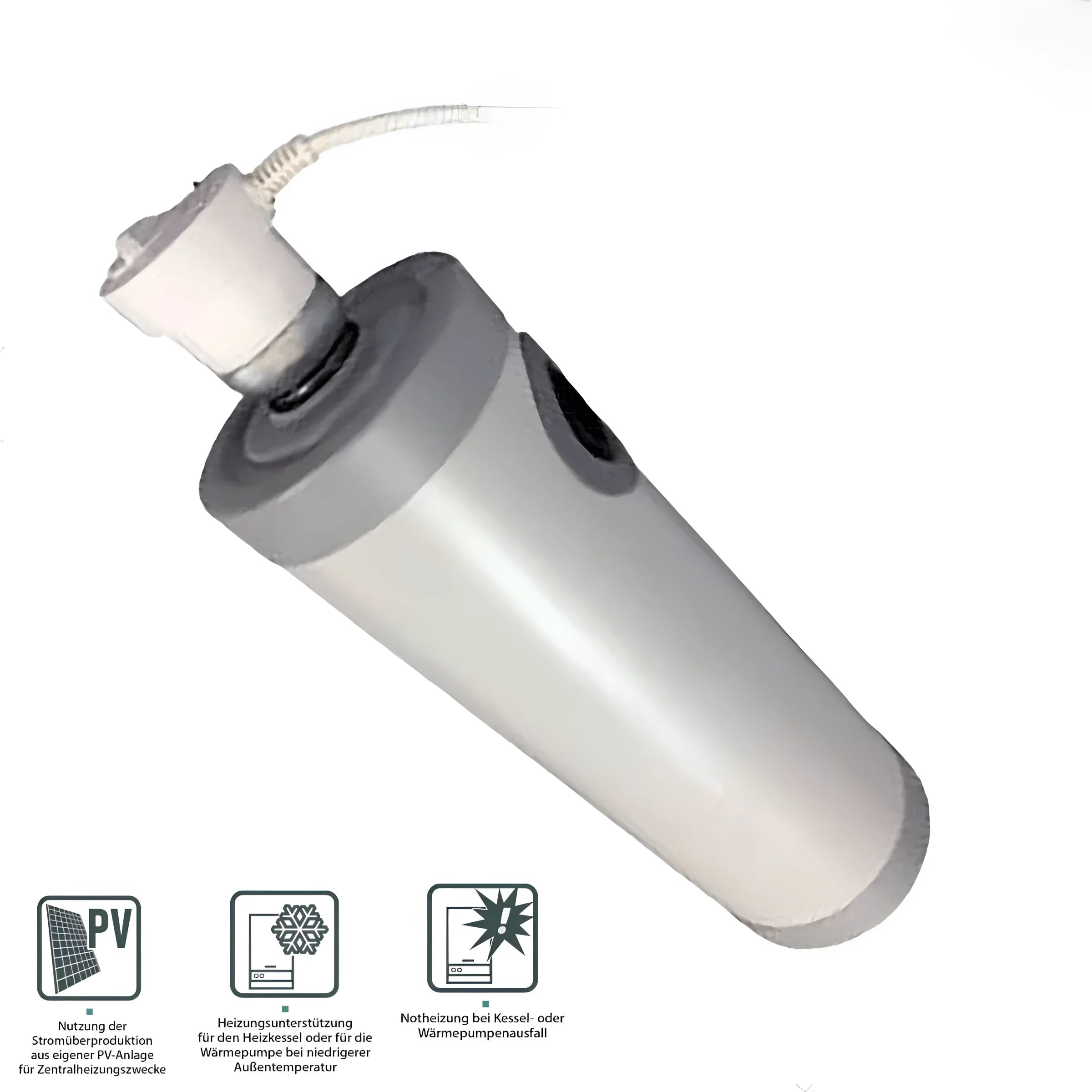 Nachheizmodul MDC 400 für 💧Wassererwärmung mit Elektroheizstab, ideal für🏠 Heizsysteme und ⚡️ Photovoltaik.