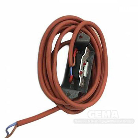 Türschalter für Irleh Plus Feststoffvergaserkessel mit Saugzuggebläse.