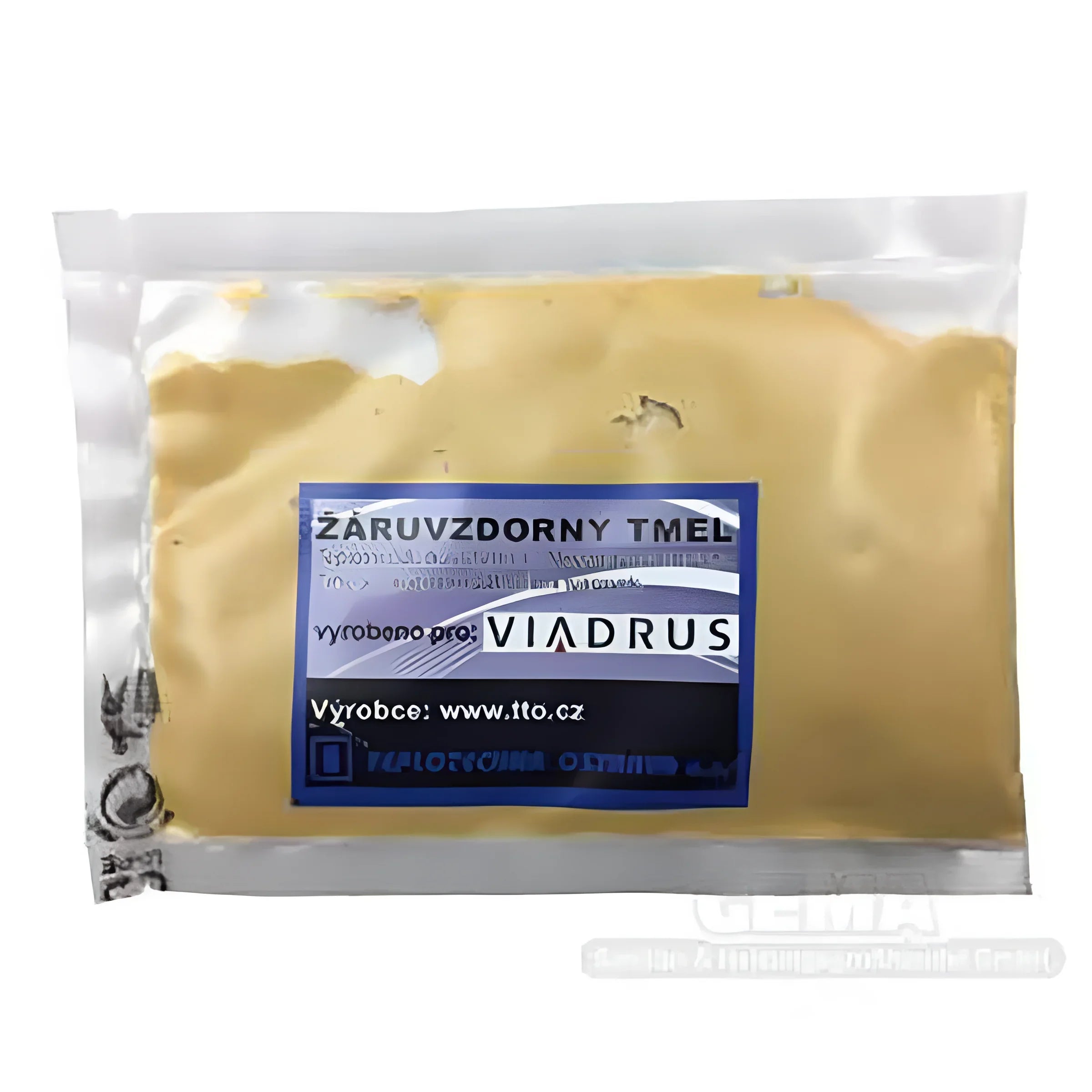 Versiegelte Packung gelbe Paste für Viadrus Kleber für Schamottsteine im Boiler-Zubehör
