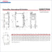 Diagram of Defro Firewood Plus 12 kW Scheitholzkessel with dimensions and specifications for installation 🔧🔥