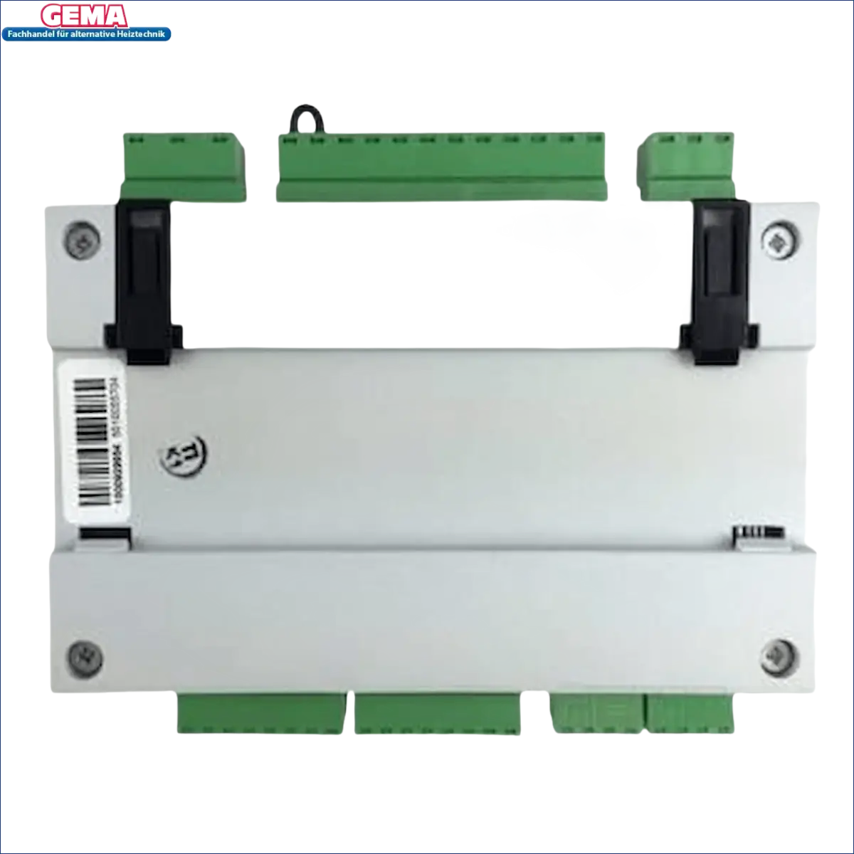 Elektronische Steuerungsmodul mit grünen Anschlüssen für Gema Control, kompatibel mit Plum Ecomax 850i und CT4-Fühler Integration