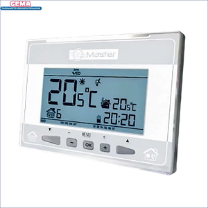 Digitales Raumthermostat mit Display für die EU-290 Aufputz Zimmerregelung