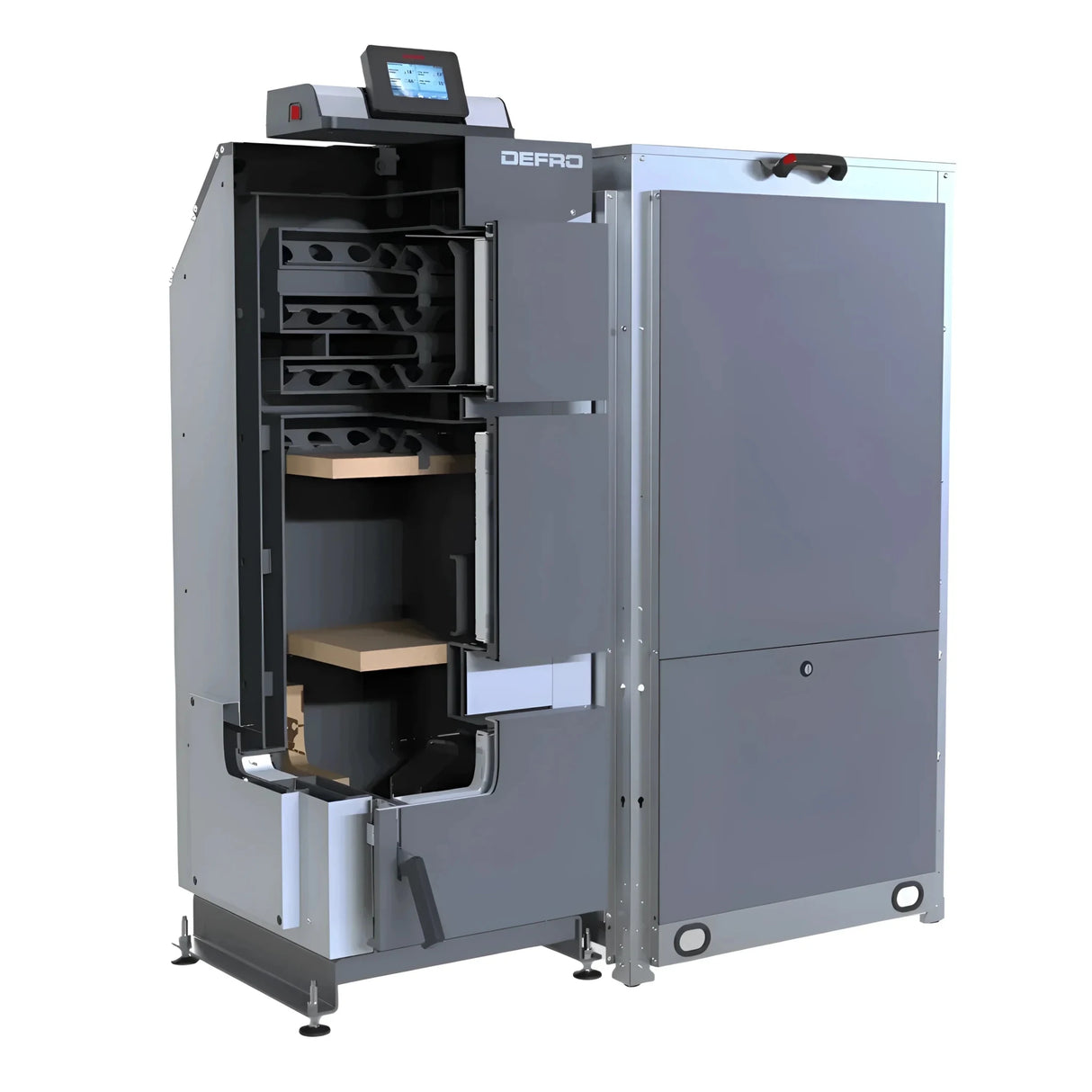 Kombikessel Defro Komfort Ekopell 25 kW – Flexibel heizen mit Holz - GEMA Shop