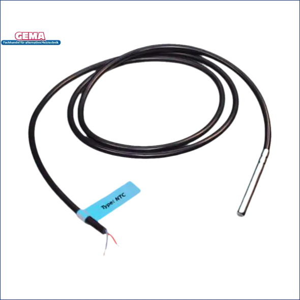 NTC10 Fühler für GEMA Control mit Kabel, kompatibel mit Plum Ecomax et al