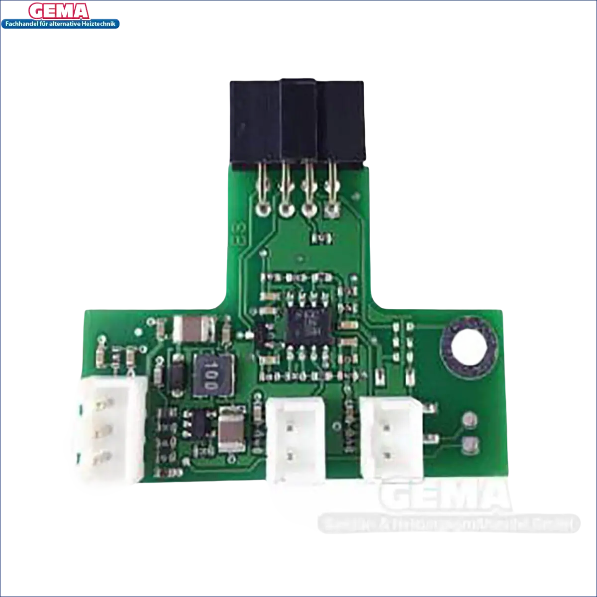 Grüne Platine mit Anschlüssen für Thermoflux Pelling ECO Serie Unterdruck Adapter