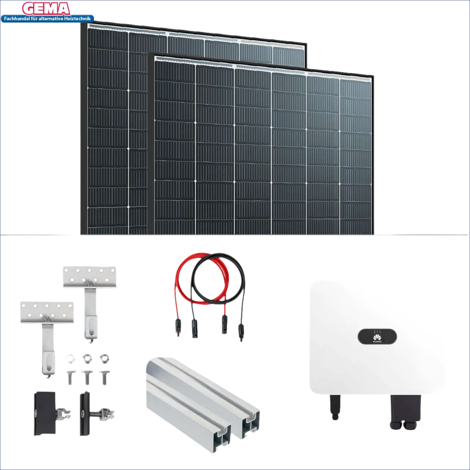 Solarmodulkitt für PV Komplettpaket Huawei 15KW mit Trina Vertex S+ 435Wp
