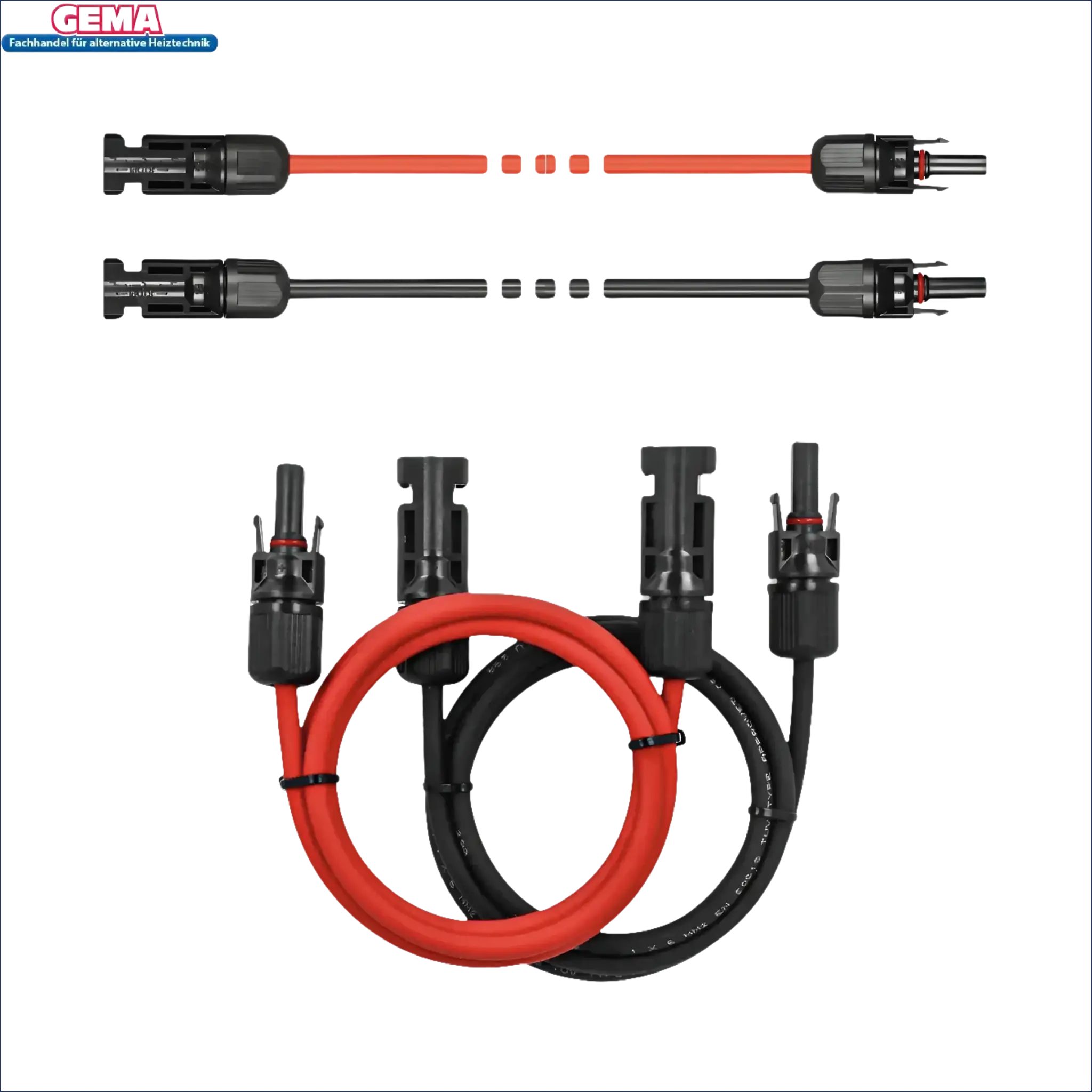 Solarpanel-Extensionkabel für PV Komplettpaket Huawei 8kW Vertex S+ Black, Sun2000-8KTL-M1