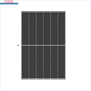 Rectanguläres Solarmodul mit mehreren Zellen für PV Komplettpaket Huawei 8kw und Vertex S+ Black