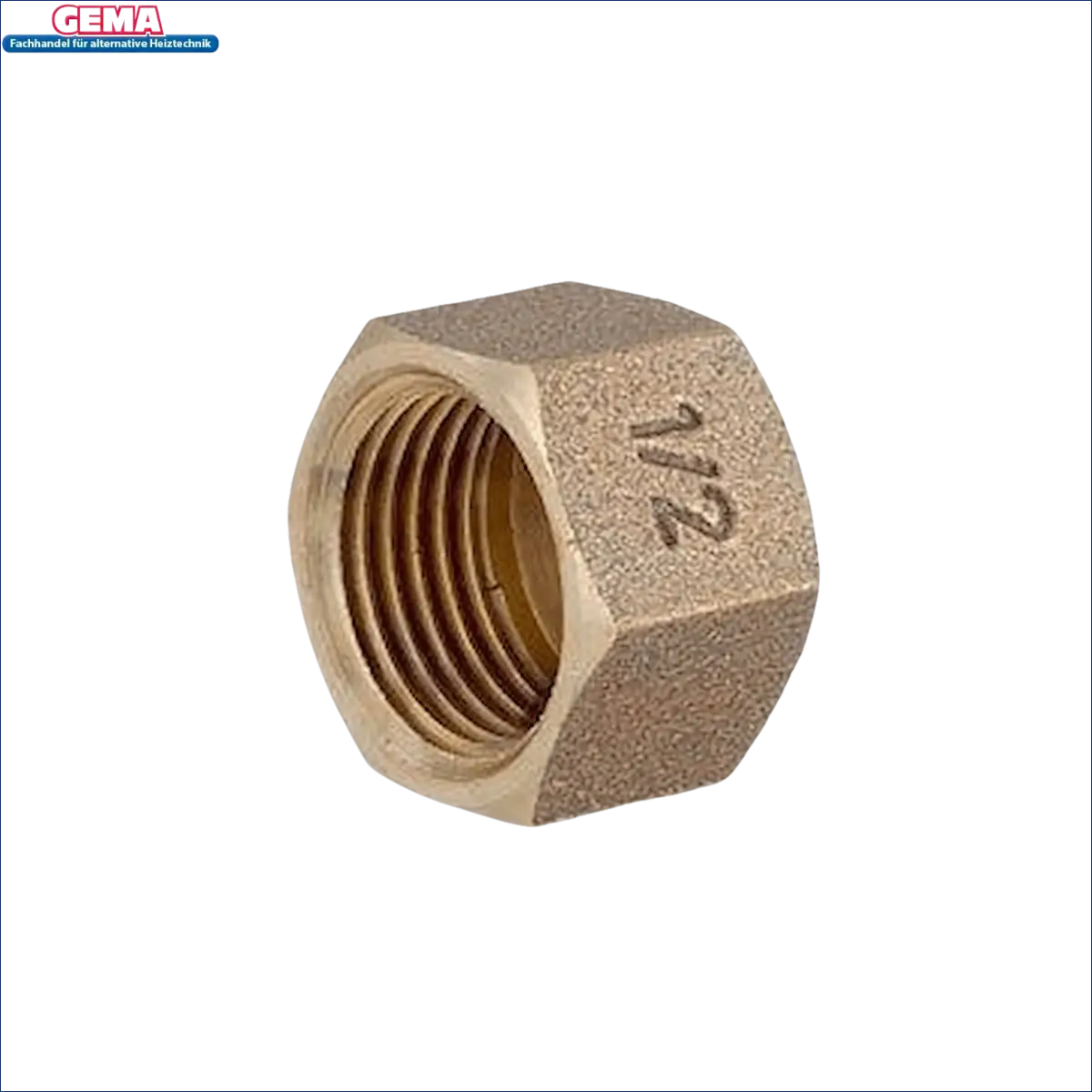 Brass hexagonale Kupplungsmutter für rotgusskappe und boilers im boiler-zubehör