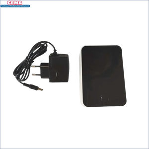 Schwarzes elektronisches Gerät mit Netzadapter für rückspülfilter automatischen mit Druckminderer