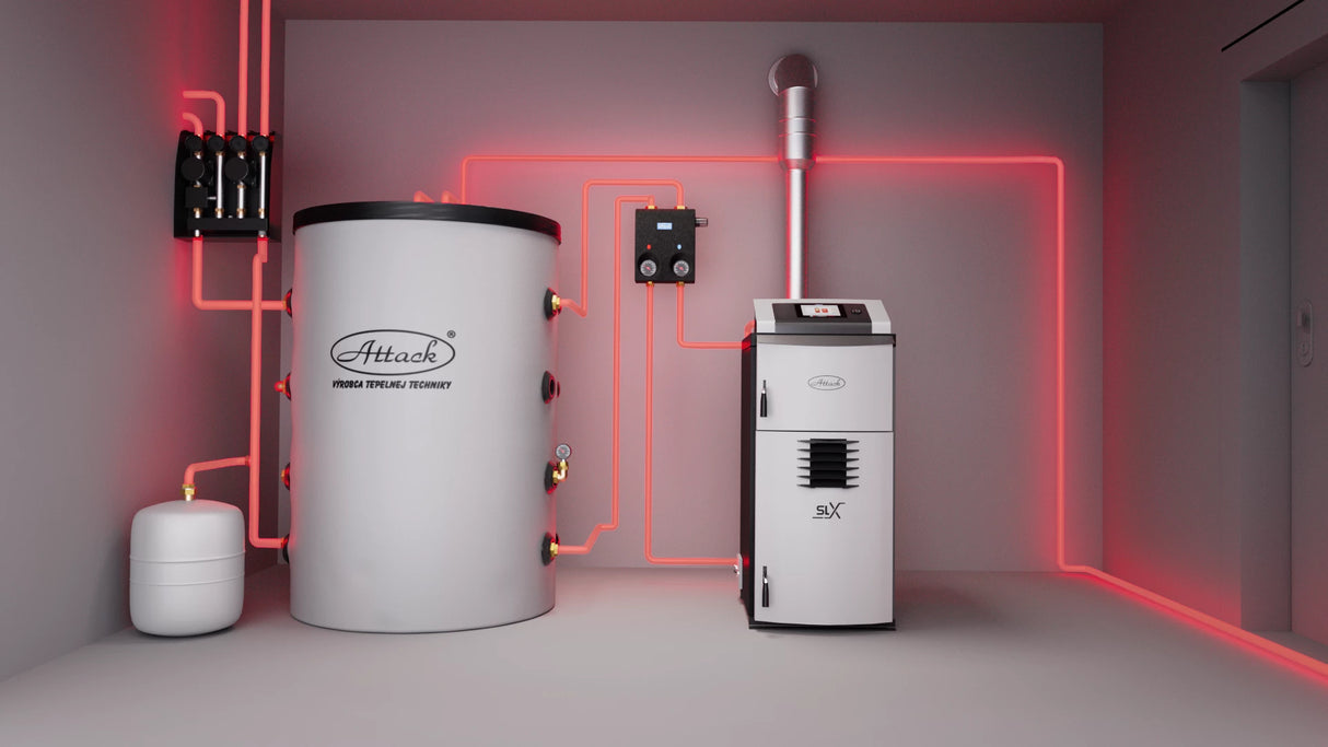 Zgazowacz drewna 20 kW ATTACK SLX 20 Profi