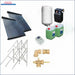 Solarpaket Röhrenkollektor HP22 ☀️ für Flachdach, 7,22 m², mit Zubehör 🛠️ für effiziente Energiegewinnung 🌍 und Heizungsunterstützung.
