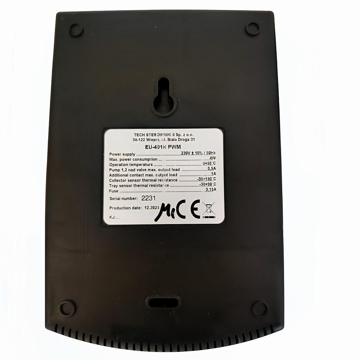 Tech EU - 401N PWM Solarregelung 🌞 mit Grafikdisplay - GEMA Shop