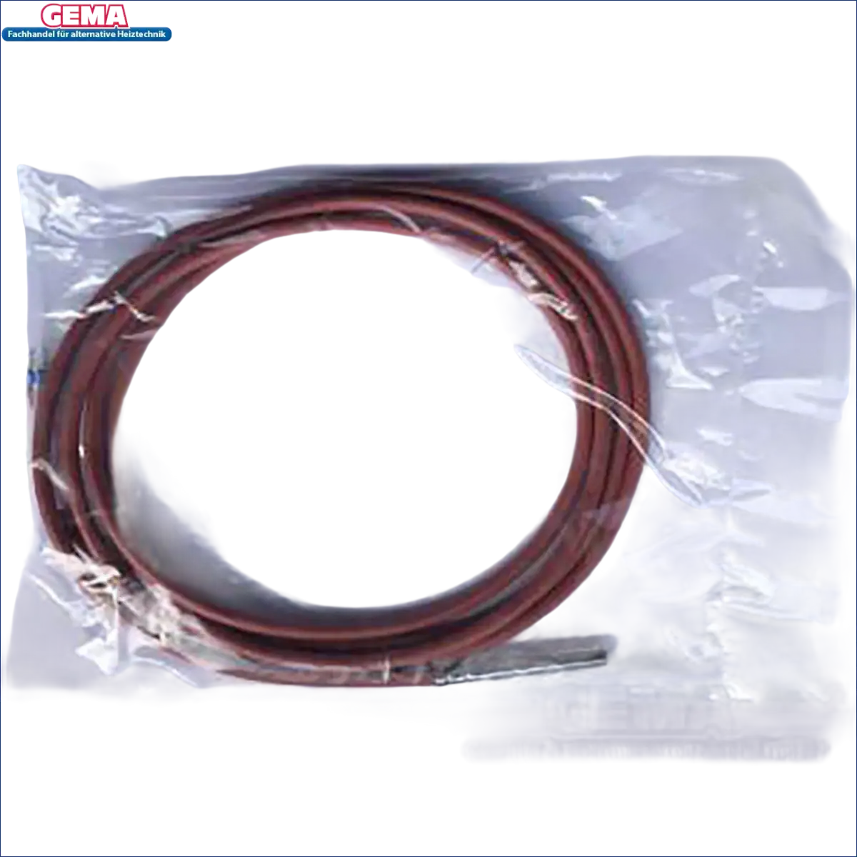 Gekräuselte braune Kabel im Plastikbeutel für Thermo Flux Pelling Temperatur-Sensor