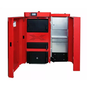 Thermoflux PID Logic Kombikessel 25 kW – Holz und Pellets - GEMA Shop