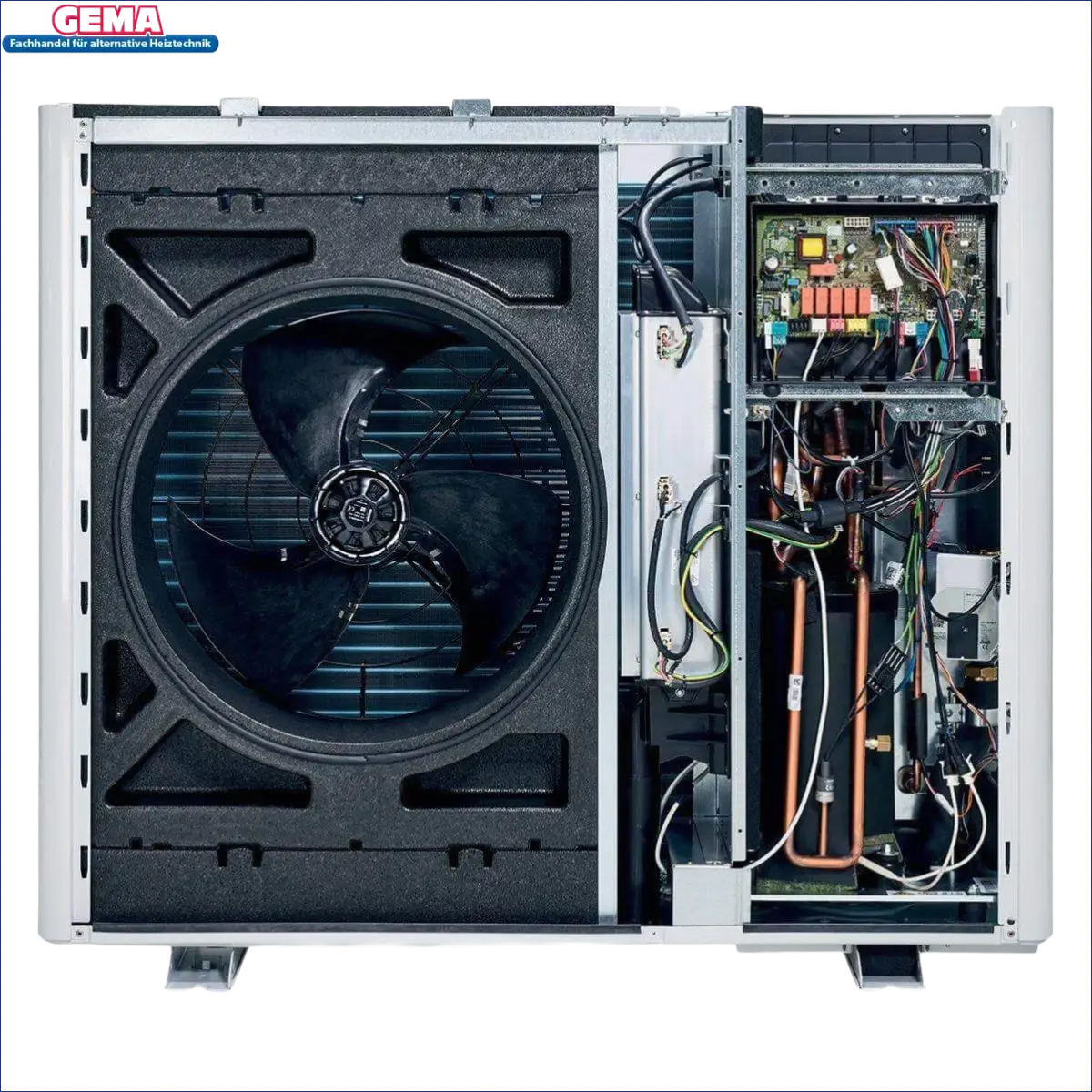 Offene Vaillant Wärmepumpe aroTHERM plus, Luft Wasser-Wärmepumpe mit hoher Heizleistung elektr