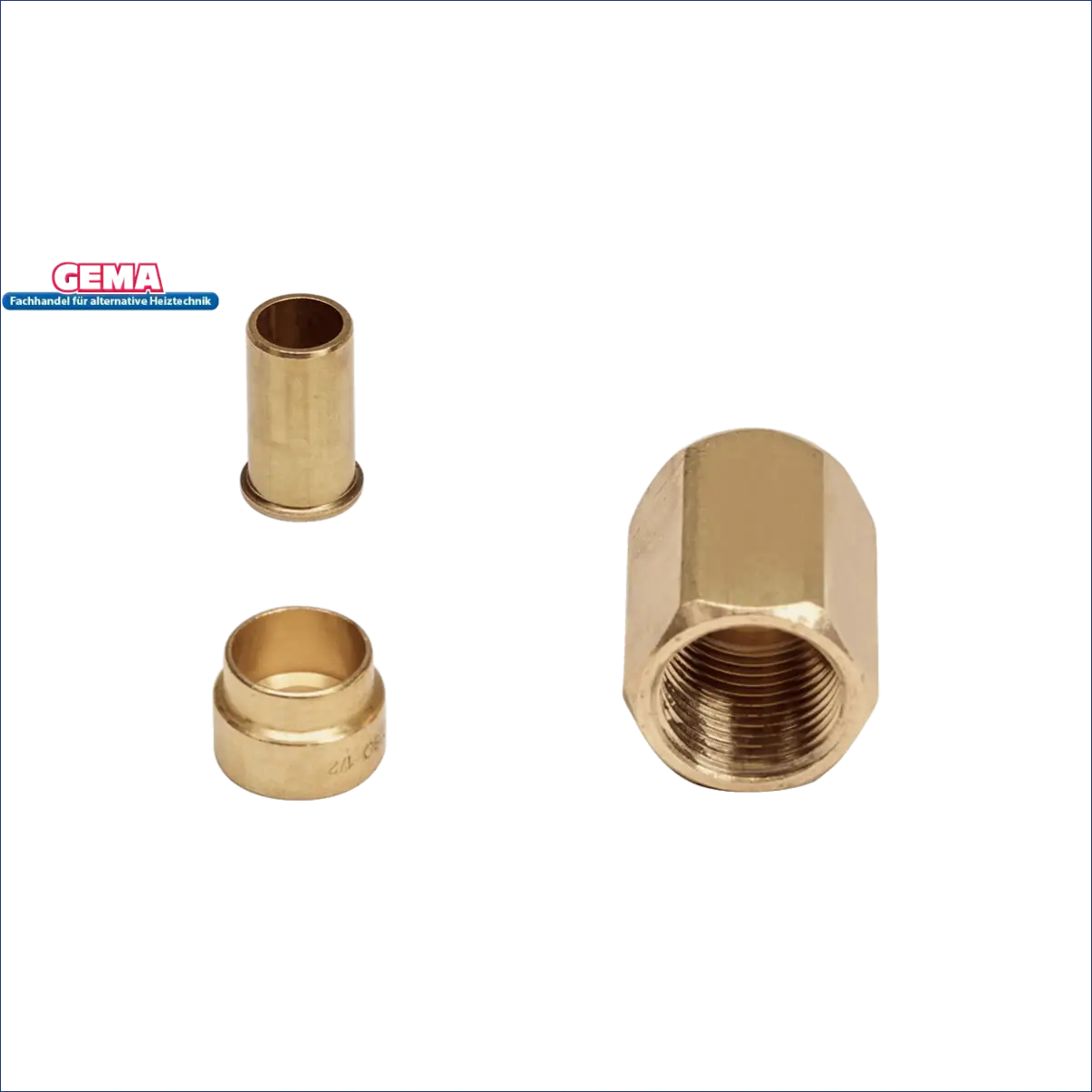 Brass Compression Fitting Komponenten für Vaillant Wärmepumpe plus Klima arotherm split